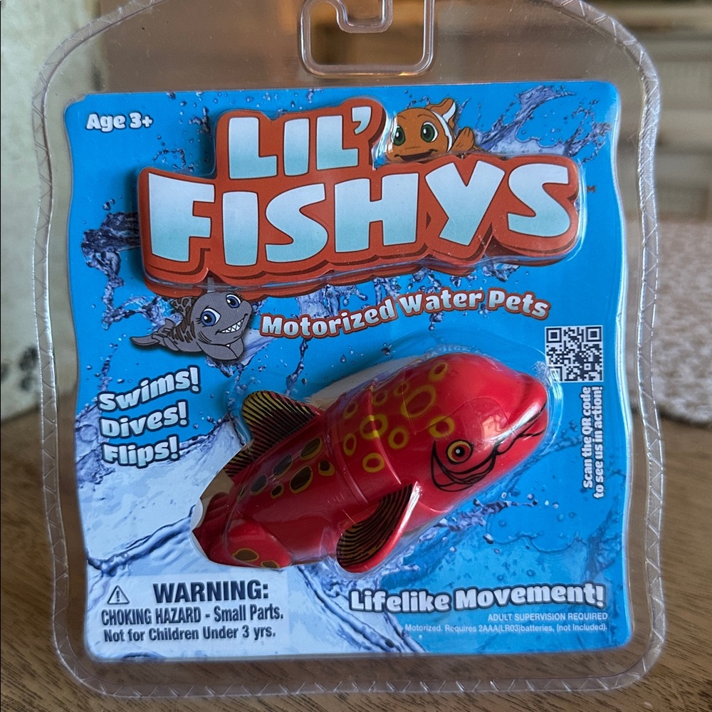Lil fishy’s CROOZER water motorized collectible rare toy NEW sealed fish NIP